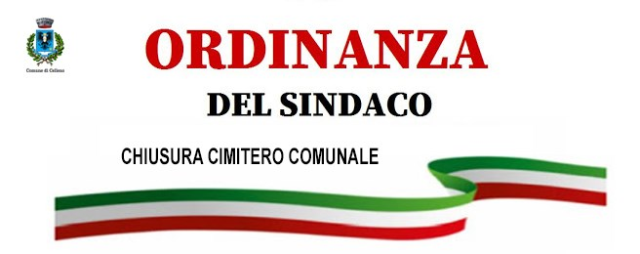 CHIUSURA DEL CIMITERO DI VILLONGO SAN FILASTRO 24-25-26 Gennaio 2022